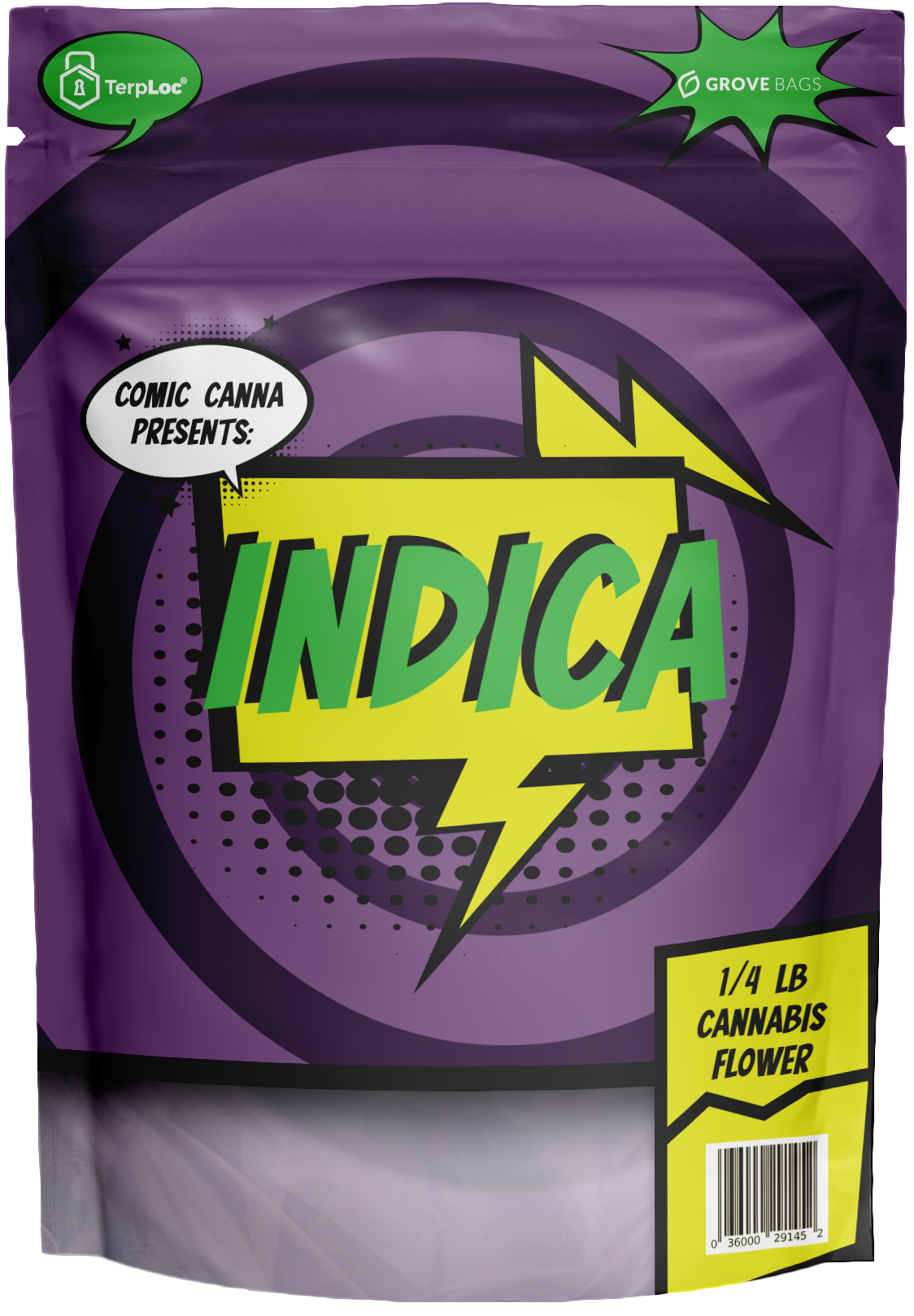 100g Pouch - Comic Canna 1 CR (1 Pack)