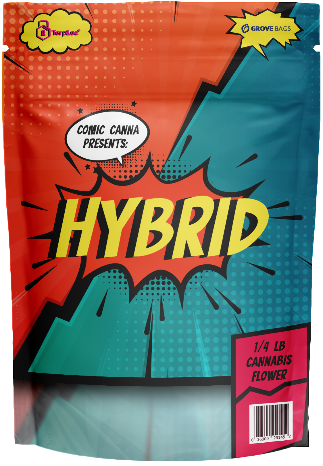 100g Pouch - Comic Canna 3 CR (1 Pack)