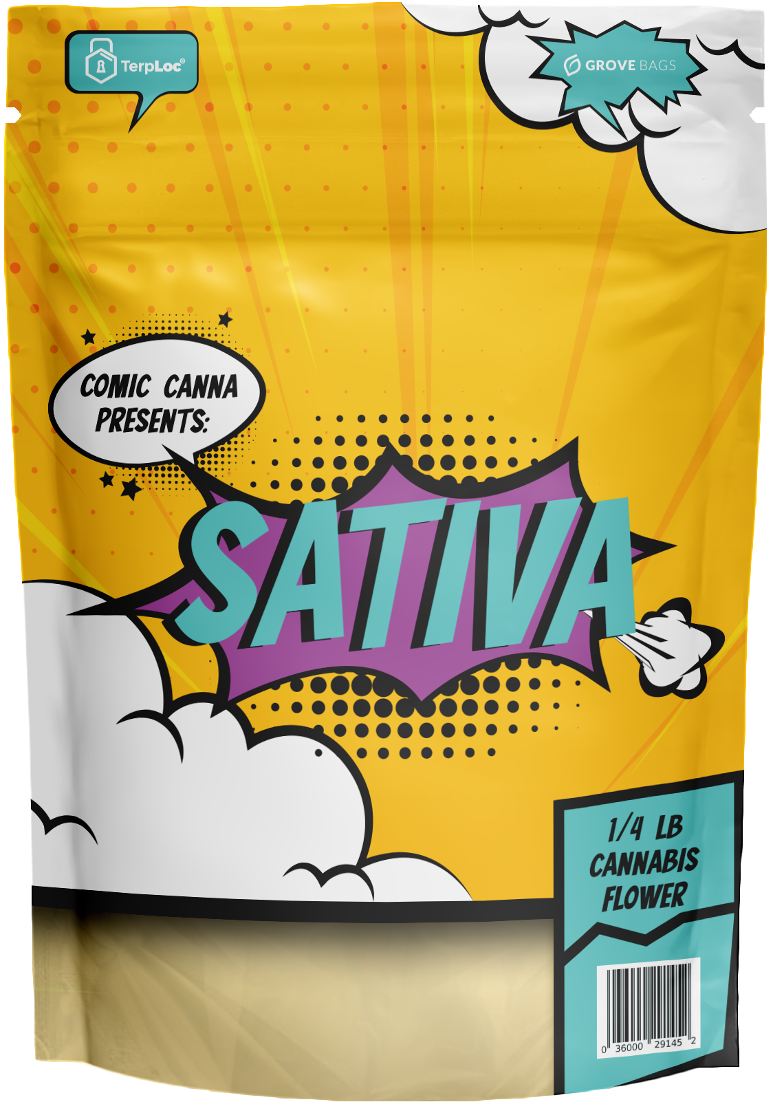 100g Pouch - Comic Canna 2 CR (1 Pack)